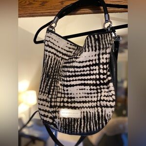 Marc by Marc Jacobs Hobo Bag, good condition. Leather/pony. Silver hardware